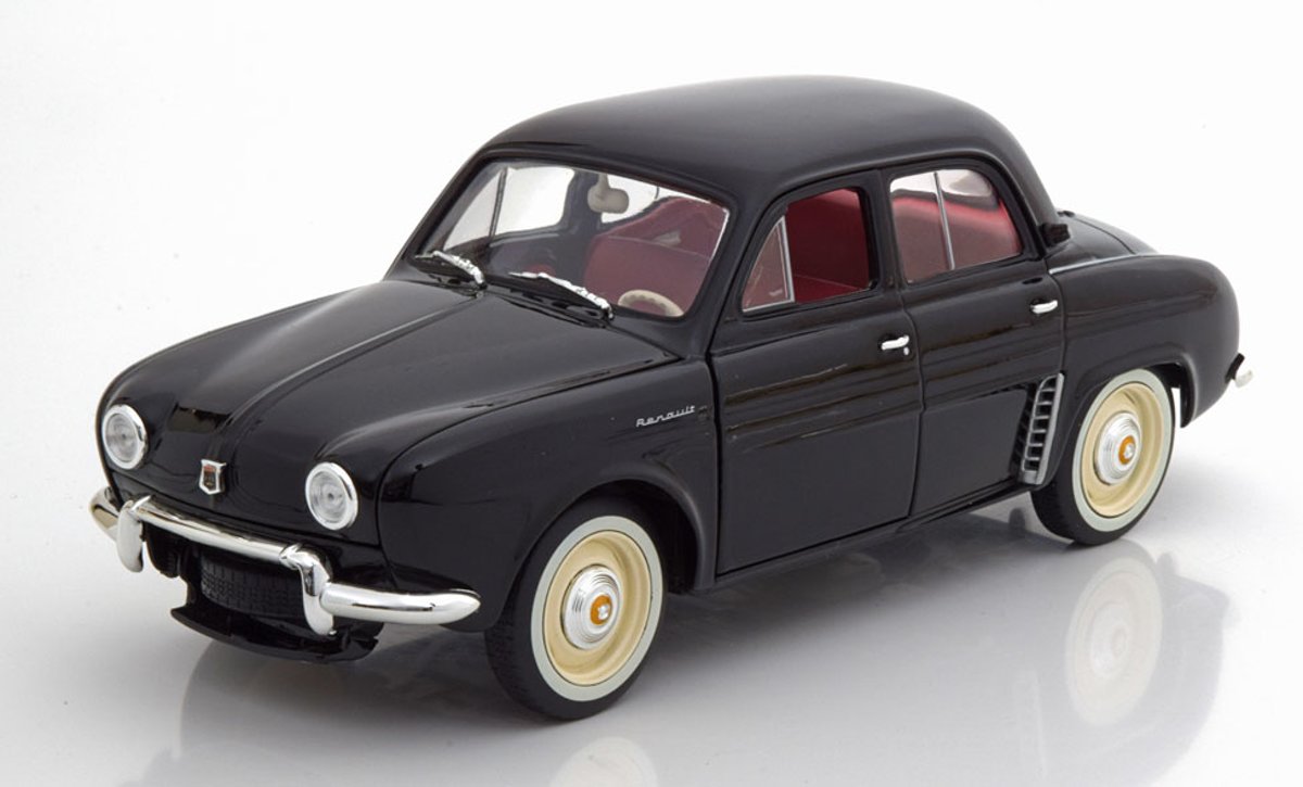 Renault Dauphine 1958 Zwart 1-18 Norev