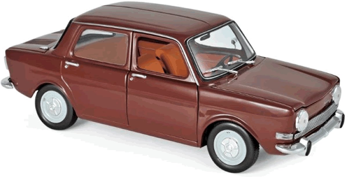 Simca 1000 LS 1974 - Rood - Norev modelauto  1:18