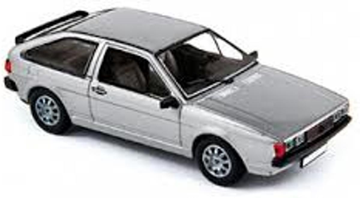 VW Scirocco ll 1981 Silver 1:43