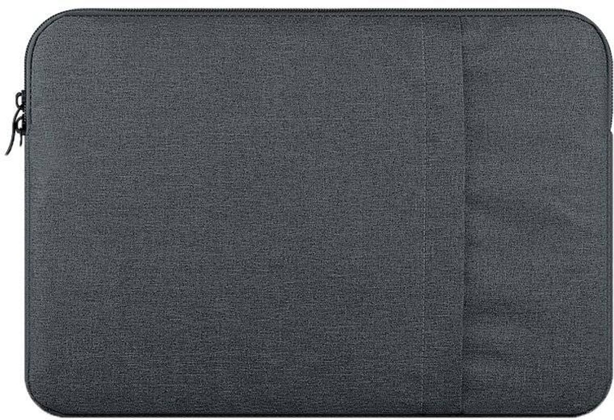 Ntech MacBook Pro 15 Inch Hoes-Spatwater proof Sleeve met handvat & ruimte voor accessoires Grijs