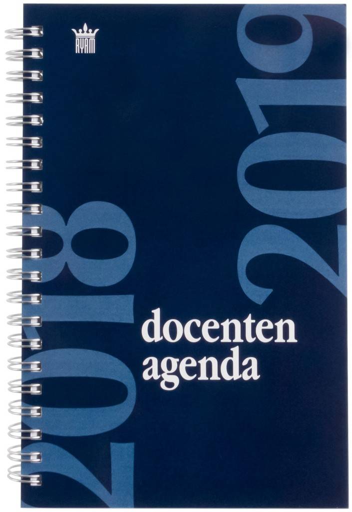 Docenten agenda Ryam blauw 2018/2019