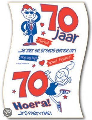 WC Papier - Toiletpapier - 70 jaar