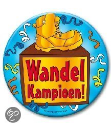 XL   - Wandelkampioen - vierdaagse (Doorsnee 10 cm)