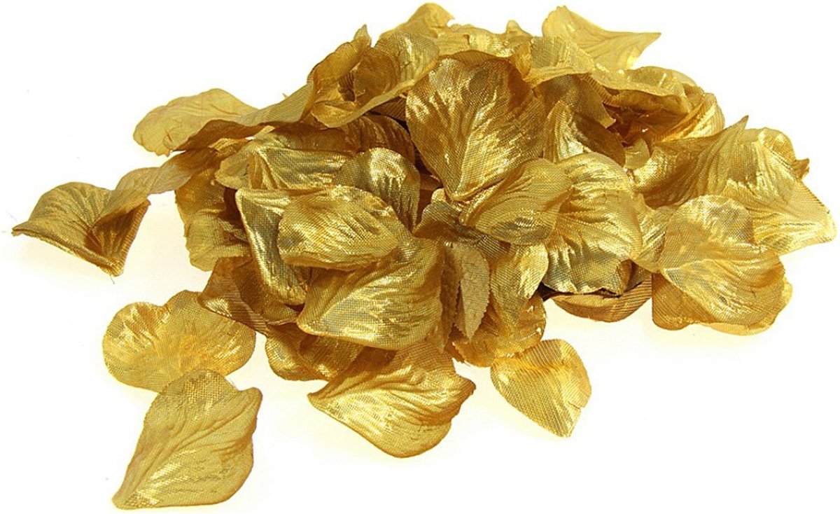 rozenblaadjes goud 144 pcs