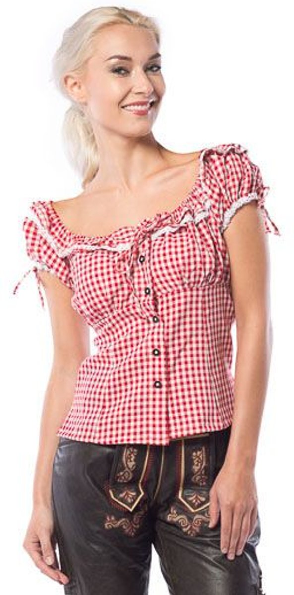 Oktoberfest Top Liesl (Rood)