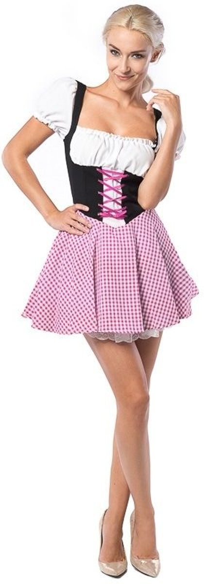 PartyXclusive Dirndl Dames Eva Bruin - 3XL