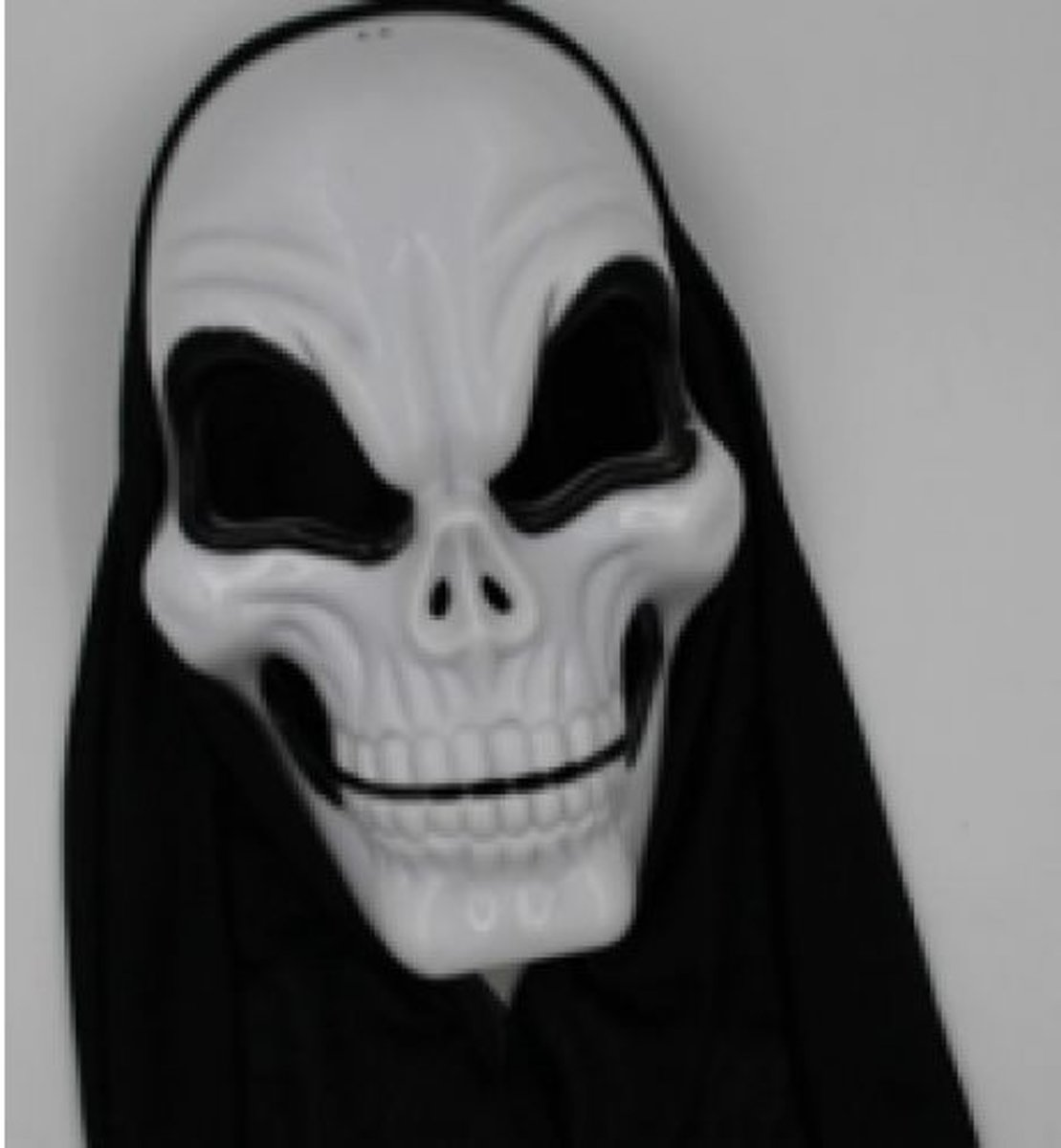 Partychimp - Skull Mask with hood plastic