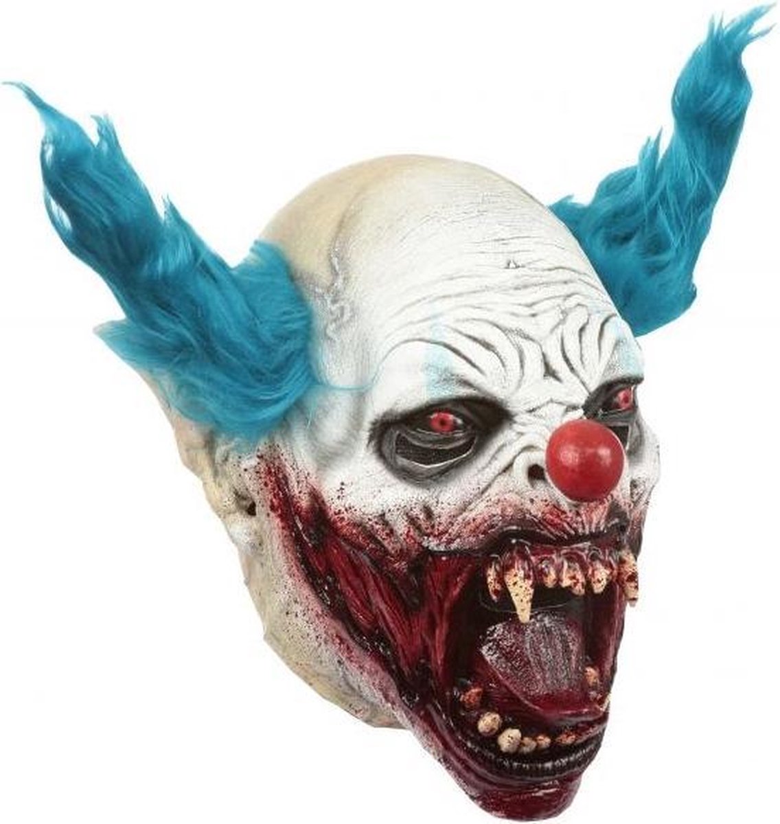 Partychimp Hoofdmasker Clown Vampire Latex One-size