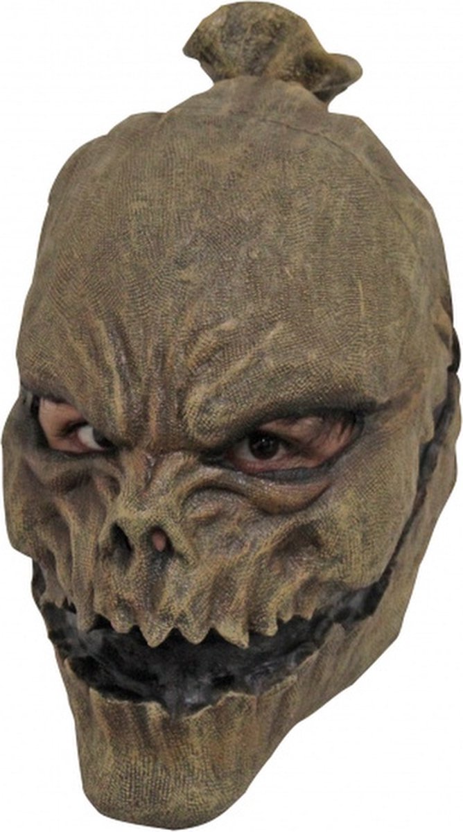 gezichtsmasker horror latex bruin one-size