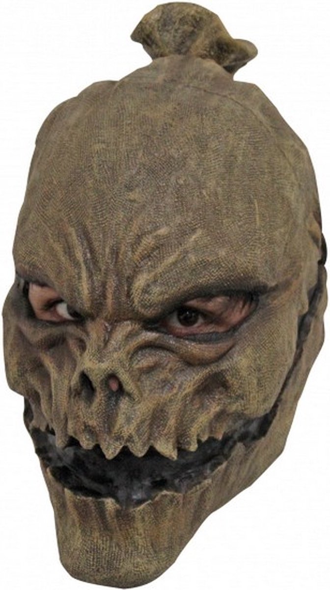 gezichtsmasker horror latex bruin one-size