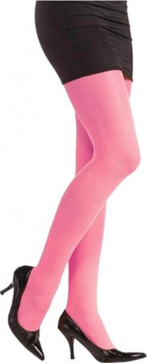 panty dames nylon roze one-size