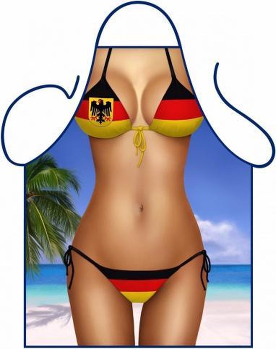 schort Bikini Duitsland 80 x 56 cm polyester one-size