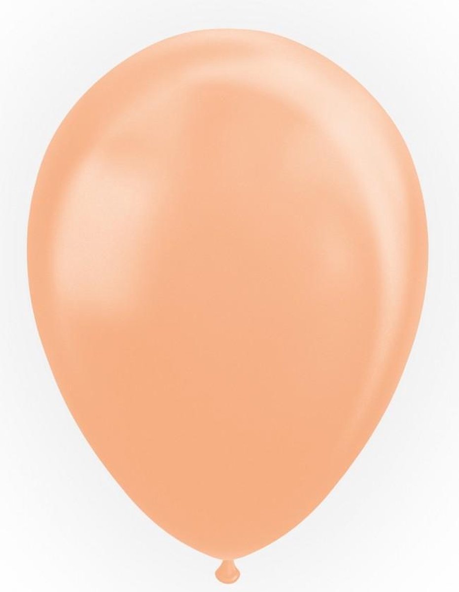 Parel perzik kleur ballonnen 30 cm