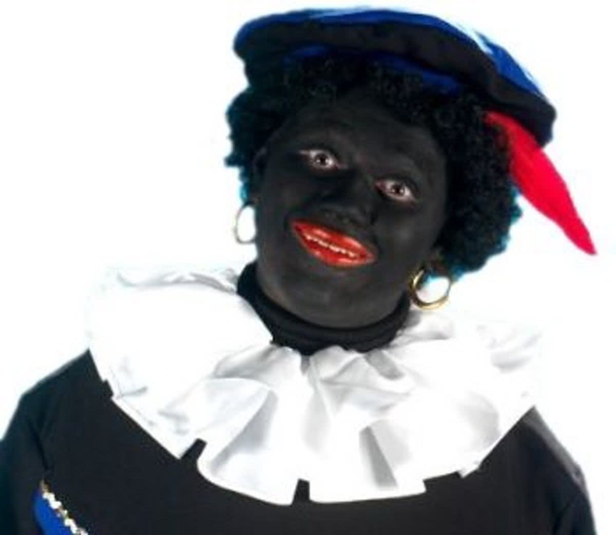 3x zwarte piet kraag