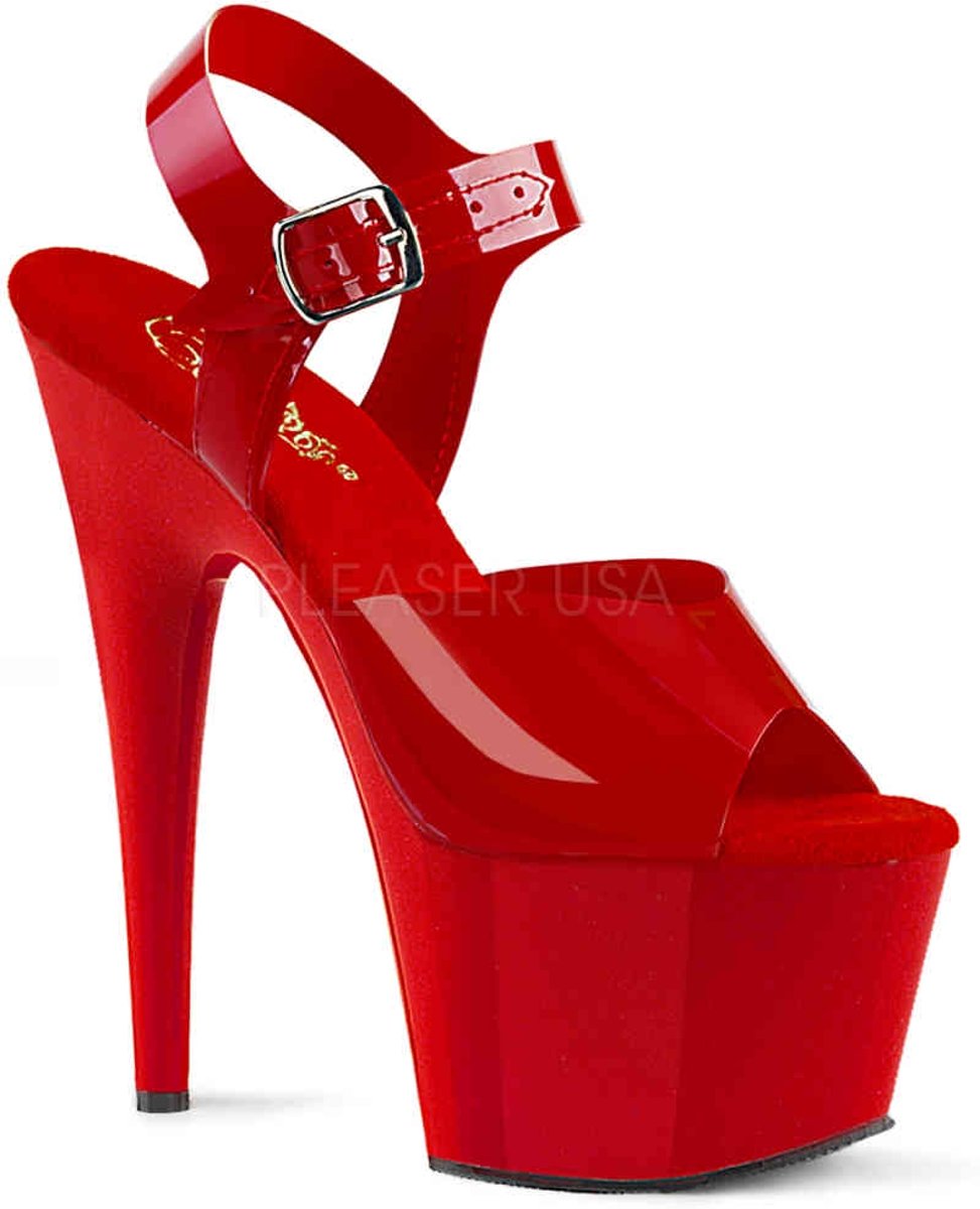 ADORE-708N (EU 35 = US 5) 7 Heel, 2 3/4 PF Ankle Strap Sandal