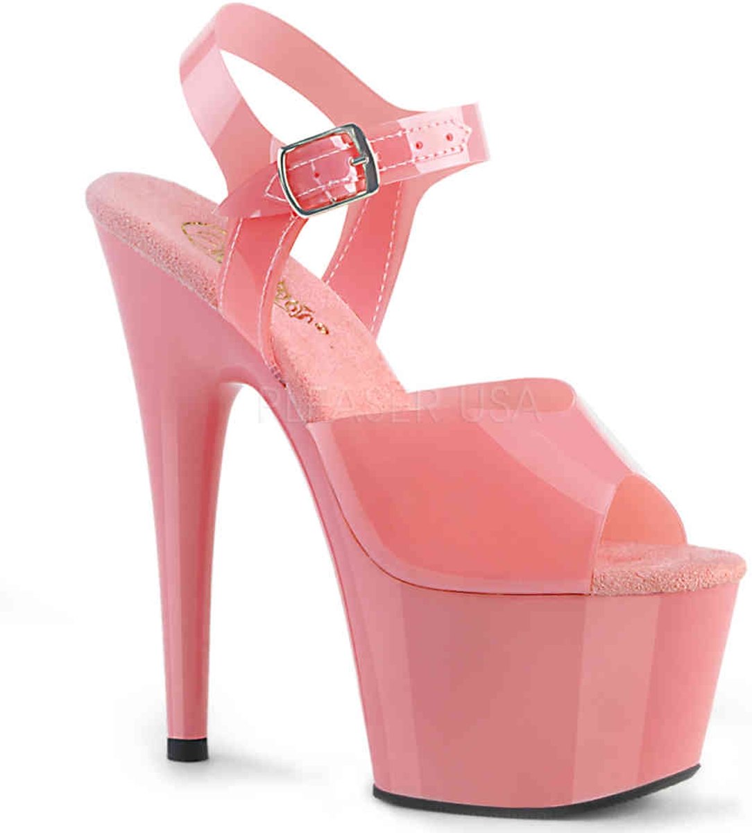 ADORE-708N (EU 39 = US 9) 7 Heel, 2 3/4 PF Ankle Strap Sandal