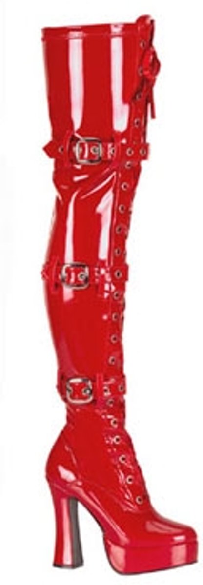 Electra-3028 red stretch patent (EU 44 = US 13)