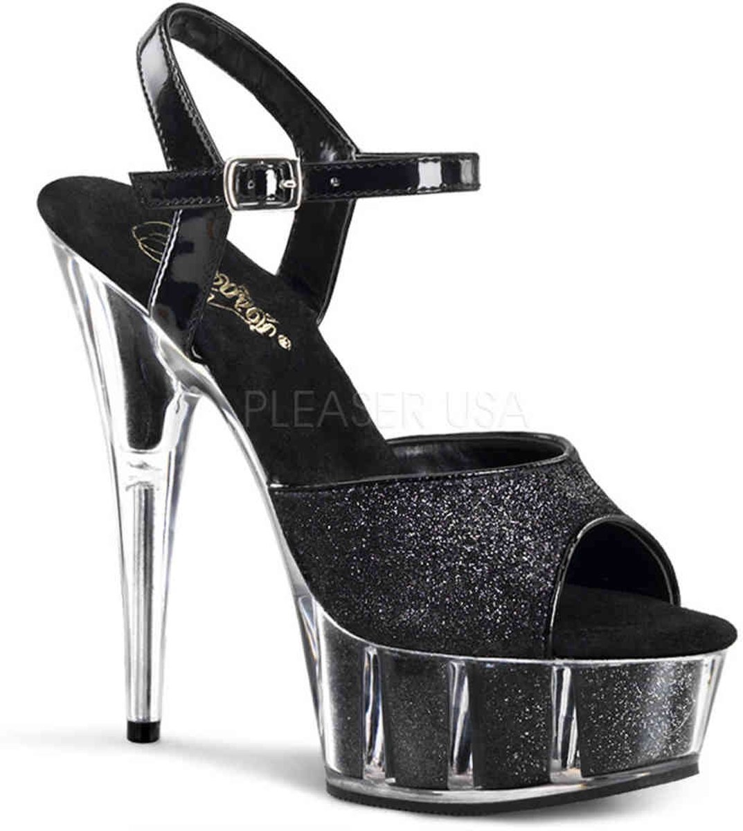 Pleaser Hoge hakken -40 Shoes- DELIGHT-609-5G Zwart