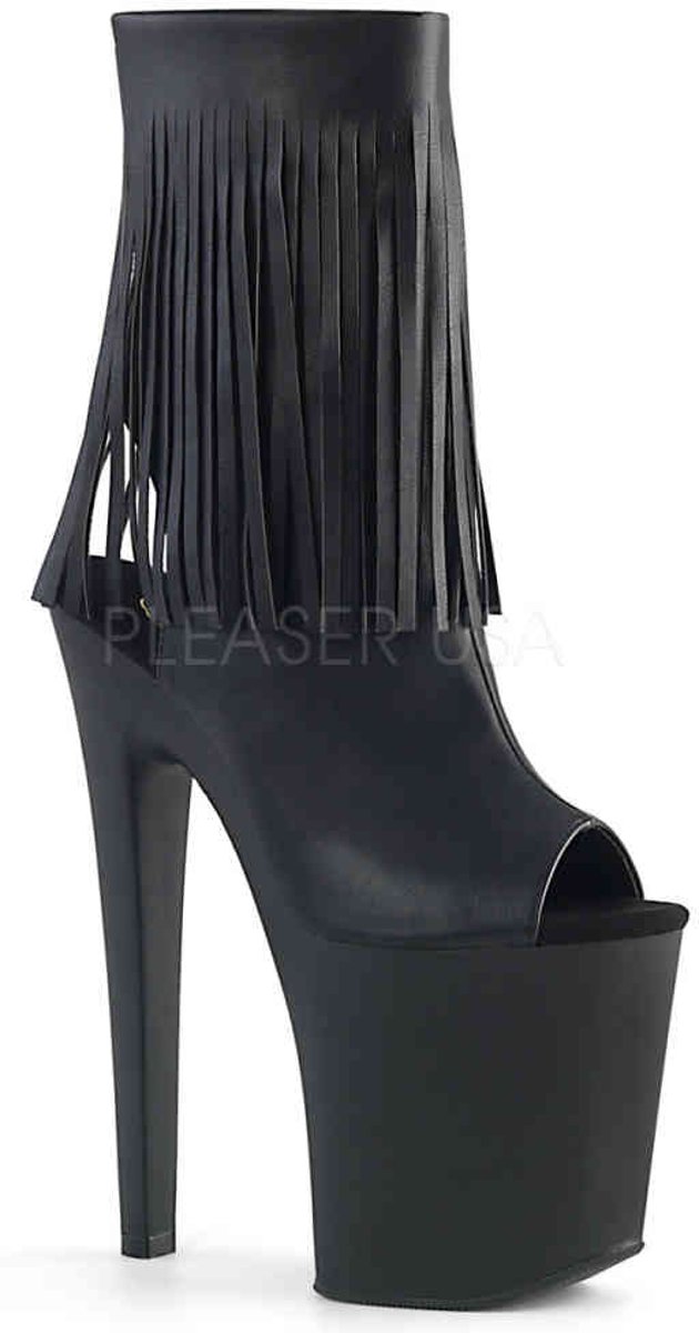 TIPJAR-708-6 (EU 38 = US 8) 7 Heel, 2 3/4 PF Ankle Strap Sandal w/ RS Heart Design