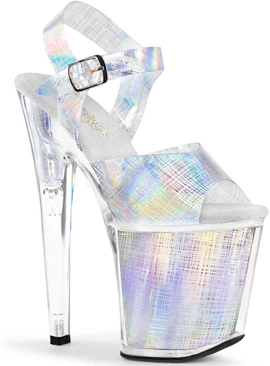 TREASURE-708RAD (EU 36 = US 6) 7 Heel, 3 1/4 PF Ankle Strap Sandal w/ Accessible COMPT