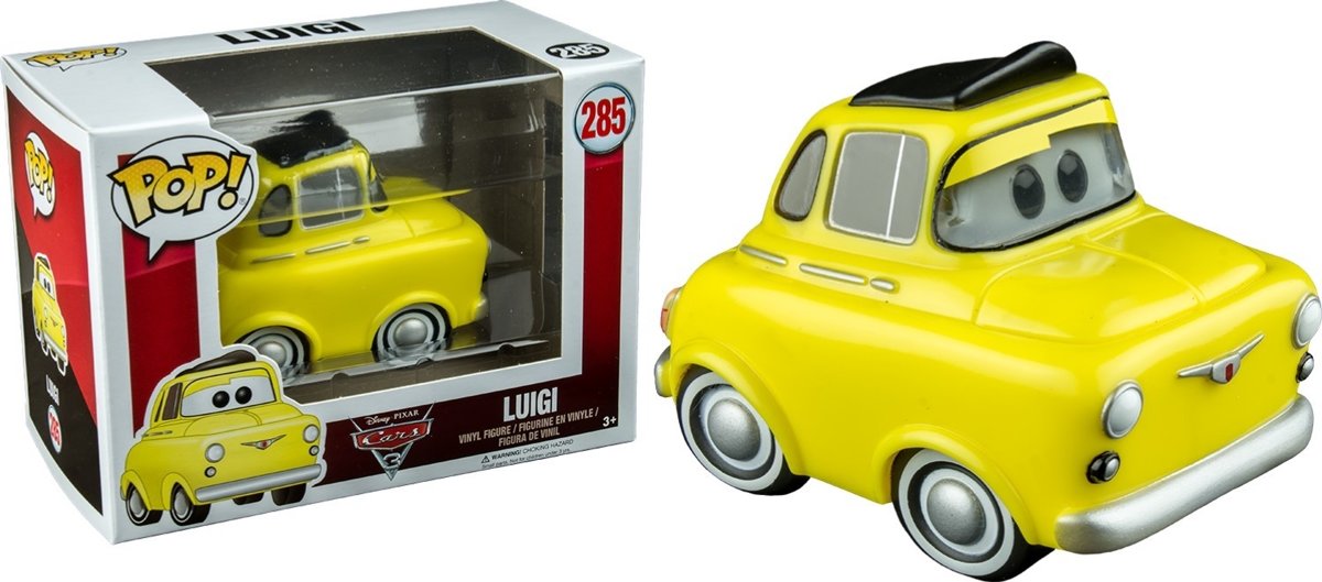 FUNKO Pop! Disney: Cars 3 - Luigi Volwassenen en kinderen Verzamelfiguur