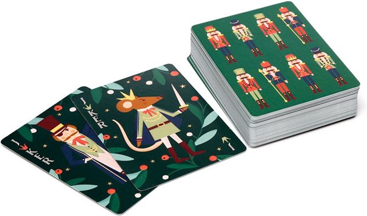 Kaartspel/Speelkaarten - Kerstmis Thema De Notenkraker - 8.5x6cm