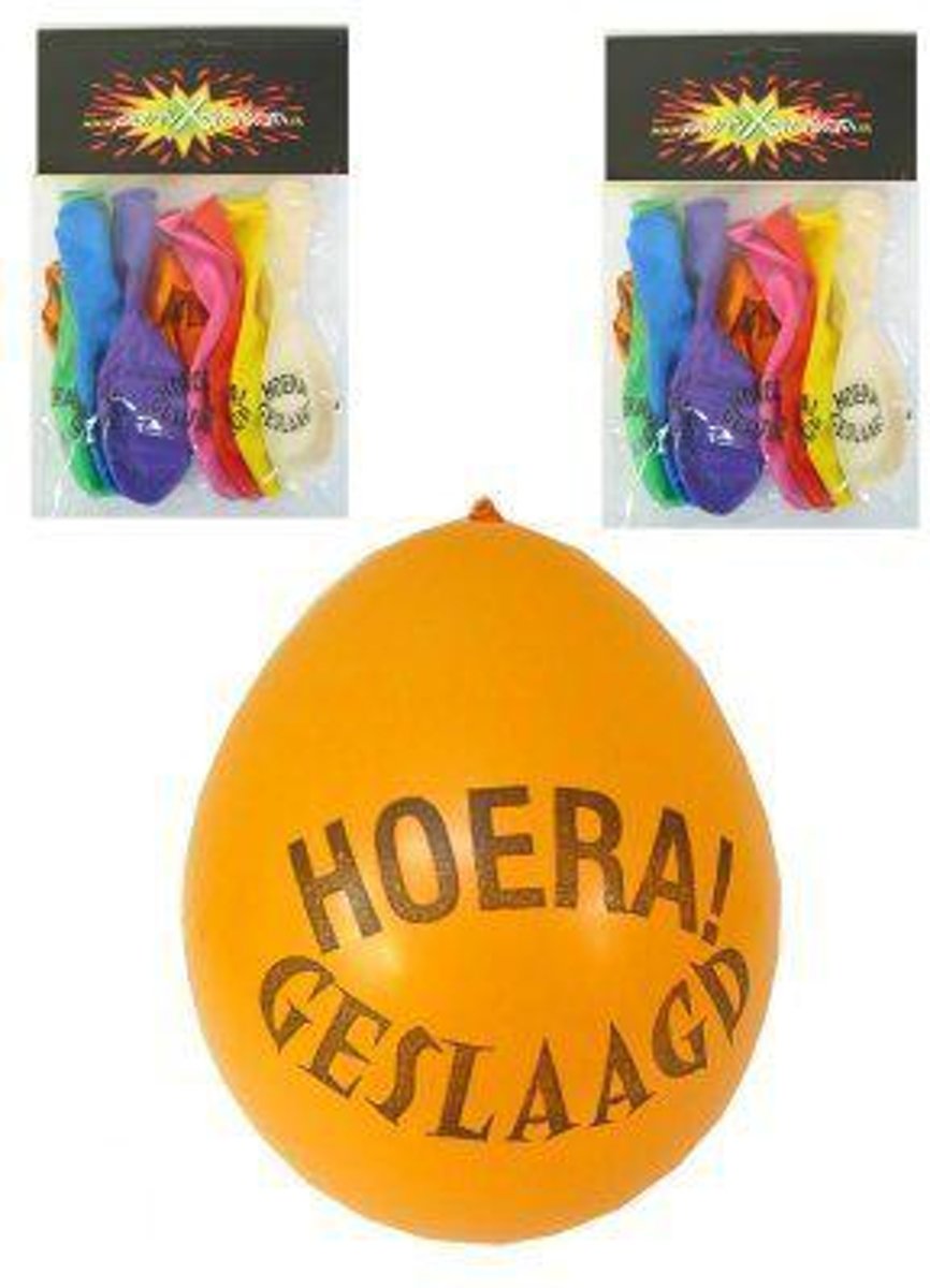 Geslaagd ballonnen