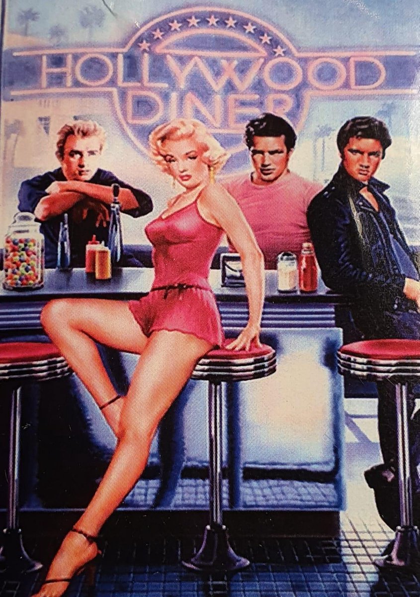 Diamond Painting Hollywood elvis James dean  maat 30x40 ronde steentjes