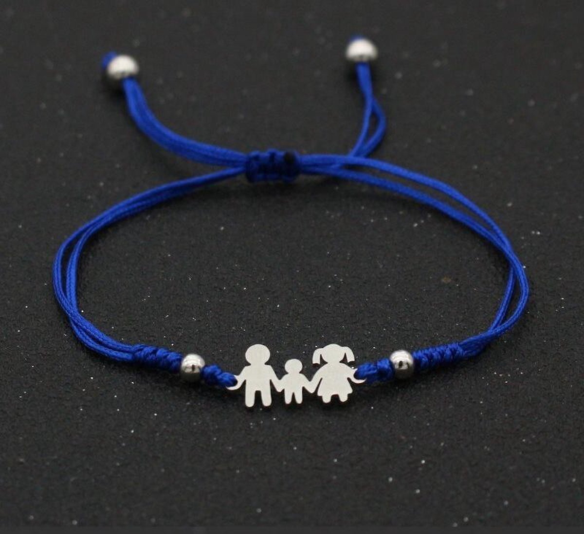 Armband - mama armband - blauw  - dochter - moeder cadeau