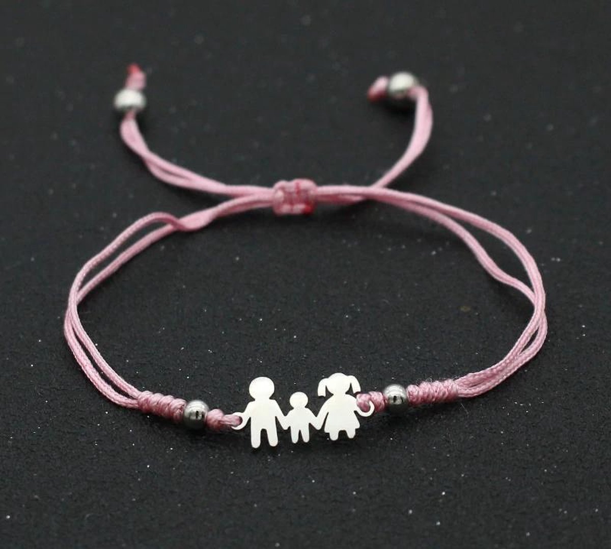 Armband - mama armband - roze  - dochter - moeder cadeau