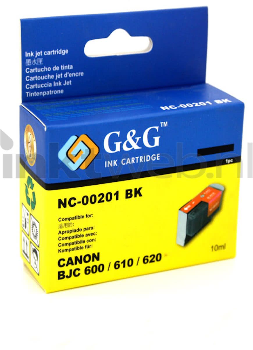 Canon BJI-201BK zwart (Compatible)