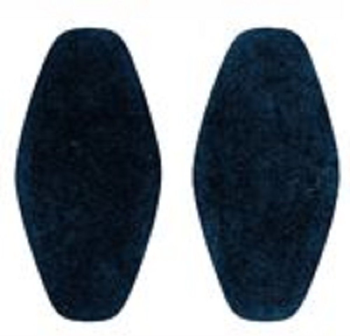 Elleboogstukken 2 stuks strijkbaar 85 x 173 mm   kleur 210 Blauw suéde