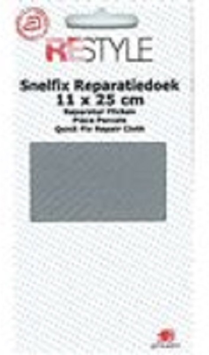 Snelfix reparatiedoek 11 x 25 cm  kleur 004 lichtgrijs