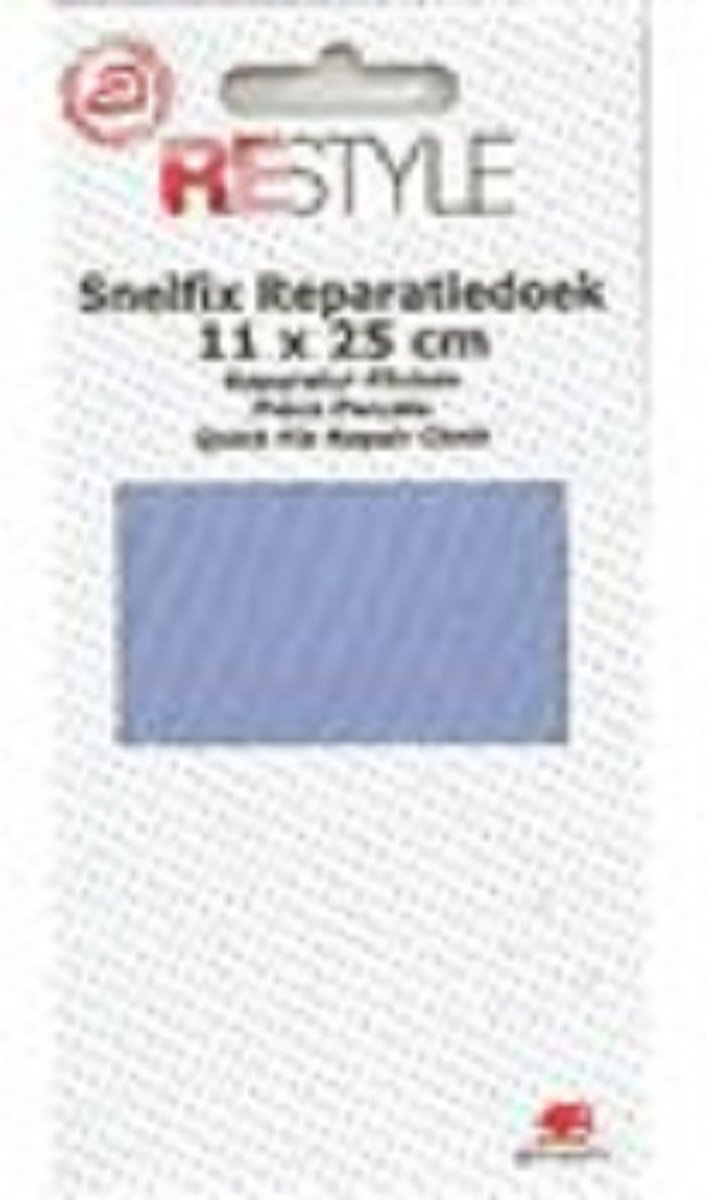 Snelfix reparatiedoek 11 x 25 cm  kleur 259 licht blauw