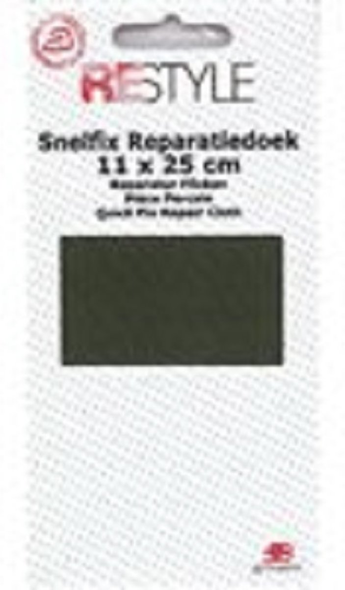 Snelfix reparatiedoek 11 x 25 cm  kleur 542 leger groen