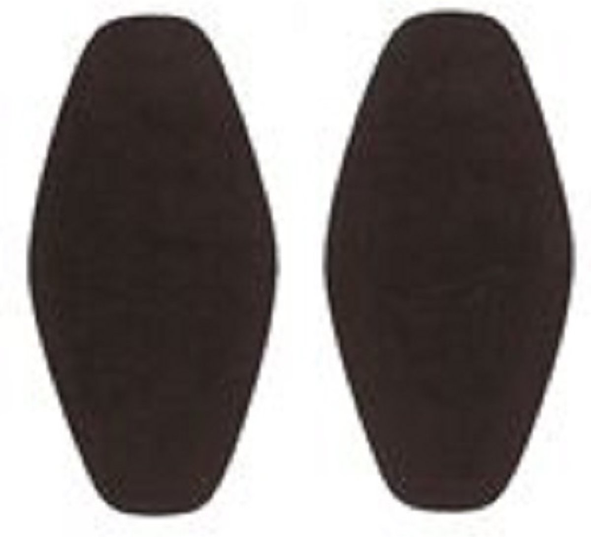 elleboogstukken 2 stuks opstrijkbaar 85 x 173 mm kleur 881 d bruin suéde