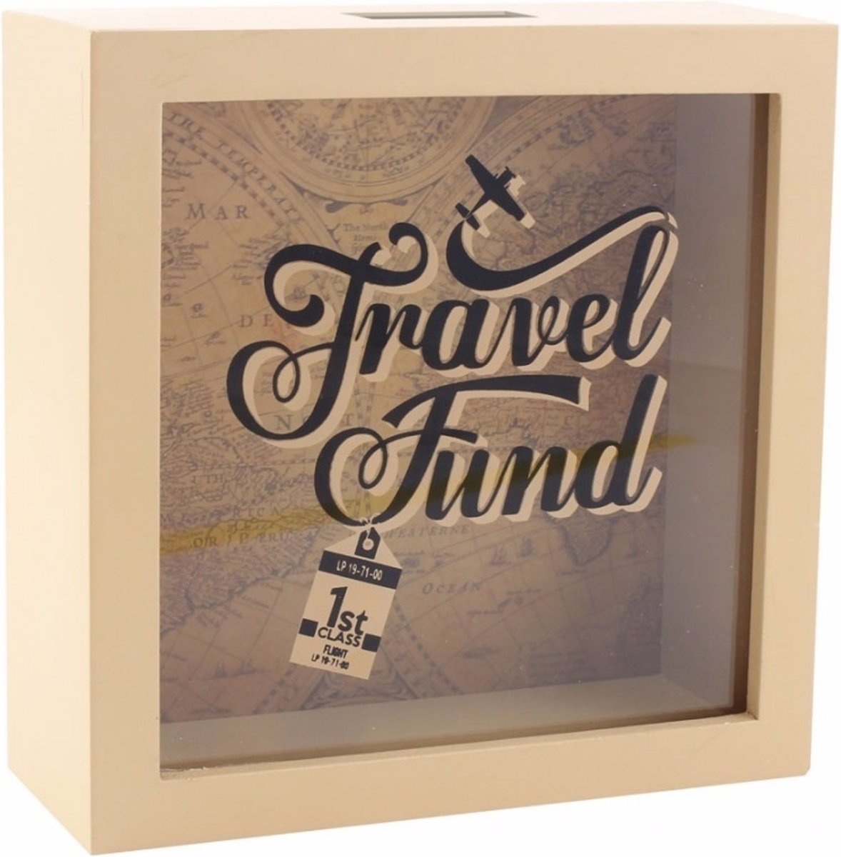 spaarpot travel fund / wereldkaart