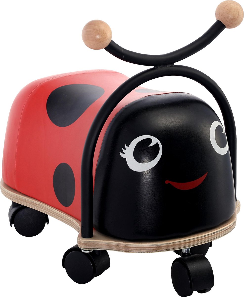 Simply for kids Ride on ladybug loopauto Lieveheersbeestje