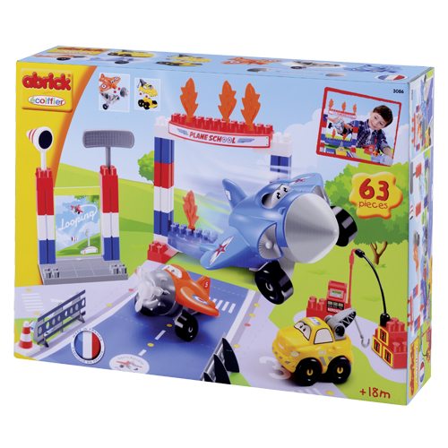   Speelset Vliegtuig 63-delig
