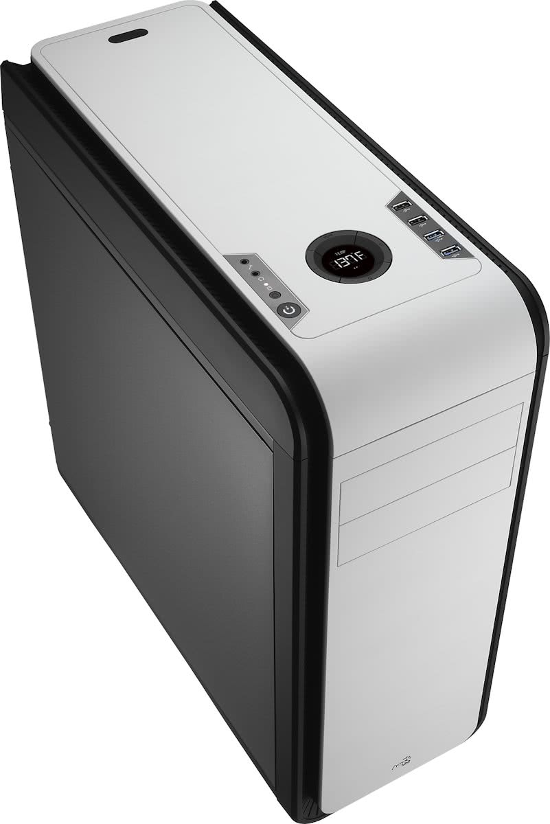 Aerocool DS200 Zwart, Wit computerbehuizing