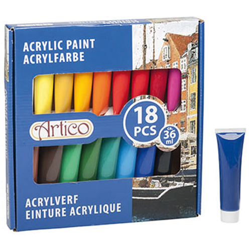 Artico Acrylverf 18-Delig