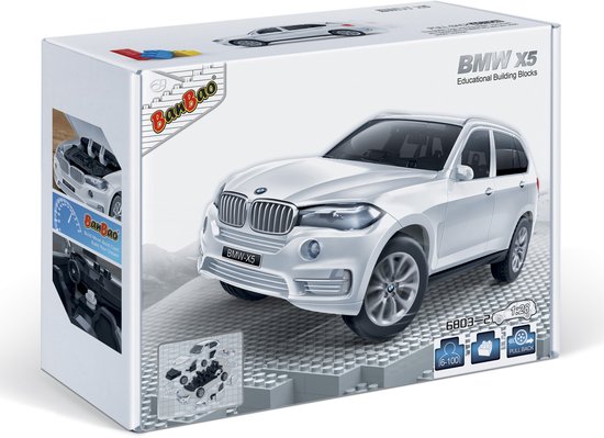 BanBao BMW x5 Wit - 6803-2