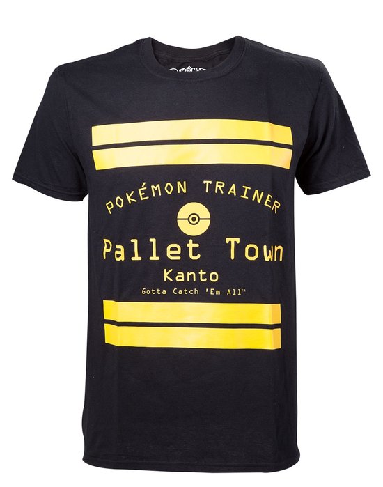 Merchandising POKEMON - T-Shirt Pallet Town Print (L)