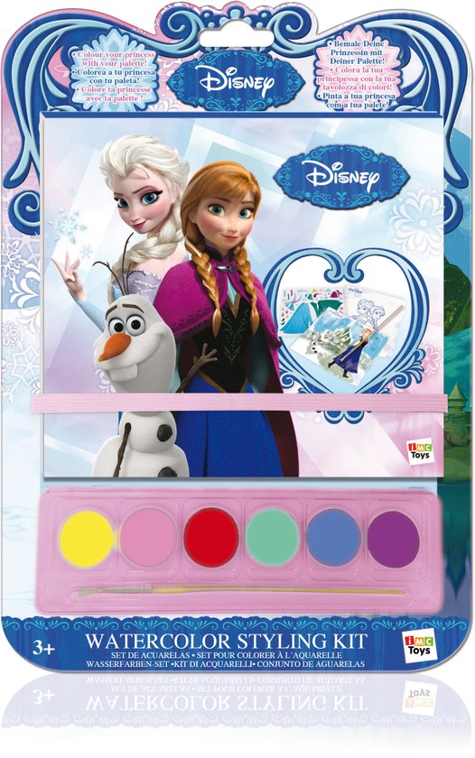 Disney Frozen Waterverf Styling Set