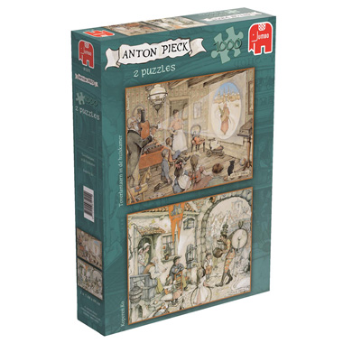 Jumbo Anton Pieck puzzel 2 x 1000 stukjes