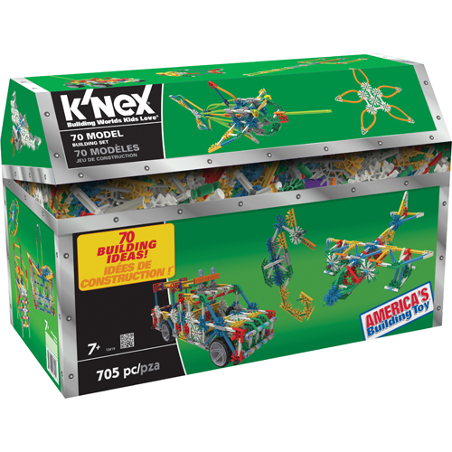 KNEX Koffer Met 70 Modellen 705-delig