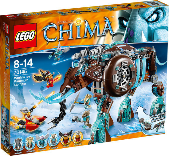 LEGO Chima Maulas IJsmammoet Stamper - 70145