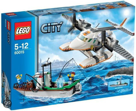 LEGO City Kustwacht Vliegtuig - 60015