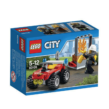 LEGO City brandweer terreinwagen 60105