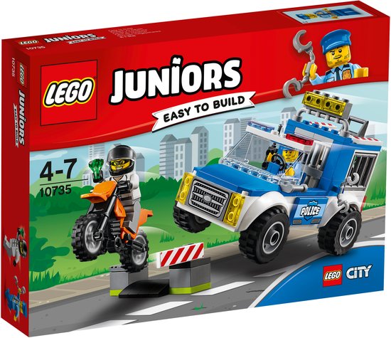 LEGO 10735 Juniors City Politietruck Achtervolging